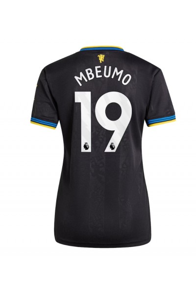 Manchester United Bryan Mbeumo #19 Jalkapallovaatteet Naisten Kolmaspaita 2025-26 Lyhythihainen Manchester United Bryan Mbeumo #19 Jalkapallovaatteet Naisten Kolmaspaita 2025-26 Lyhythihainen